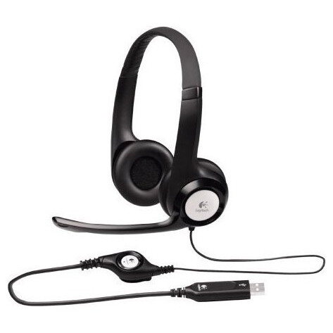 Casque Logitech Stereo Headset H390 (981-000406/0803/0014)