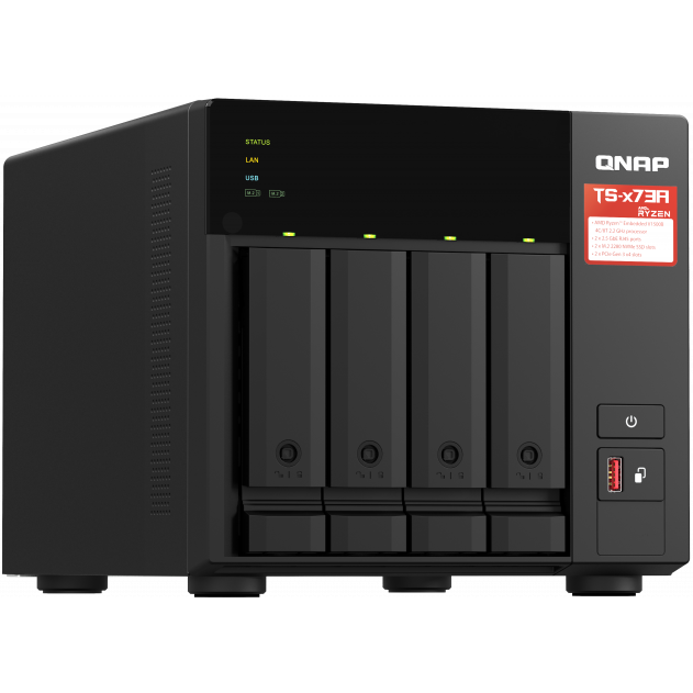 Stockage en réseau (NAS) QNAP TS-473A-8G - photo 2