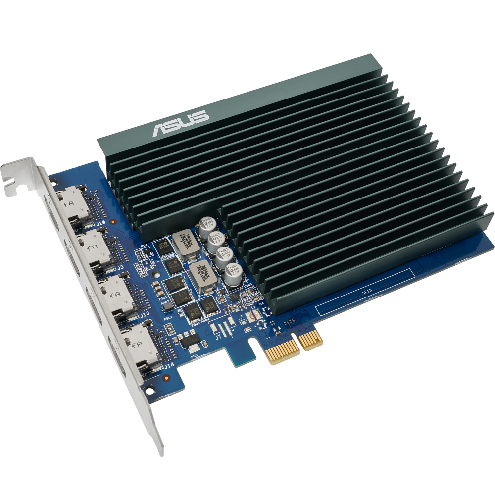 Carte graphique NVIDIA GeForce GT 730 ASUS 2GB (GT730-4H-SL-2GD5)