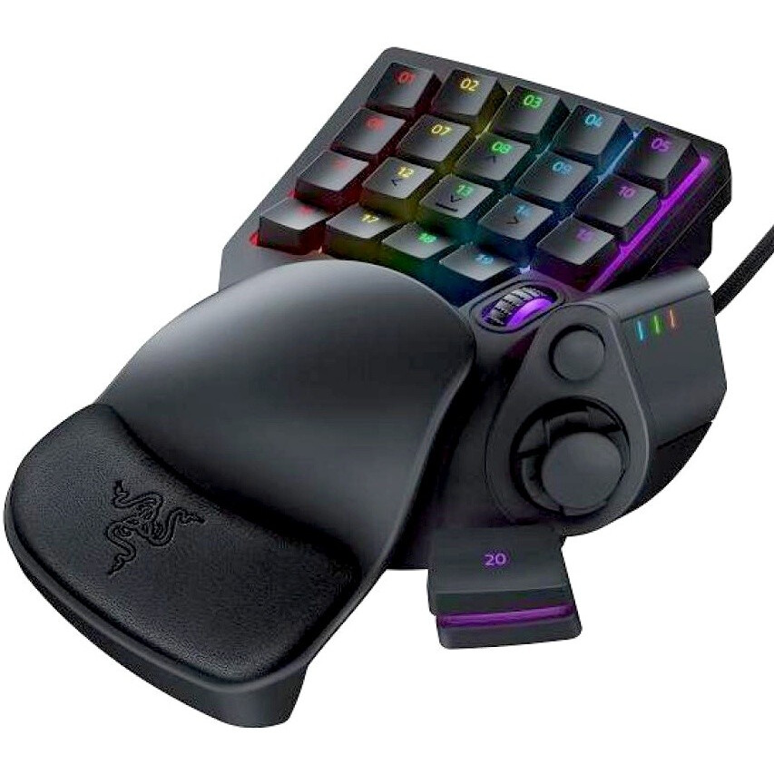 Ciparu bloks Razer Tartarus V2 Black (RZ07-02270100-R3M1)