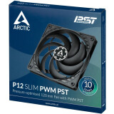Ventilateur pour boîtier Arctic P12 Slim PWM PST (ACFAN00187A)
