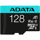 Carte mémoire 128GB MicroSD ADATA Premier Pro + SD adapter (AUSDX128GUI3V30SA2-RA1)