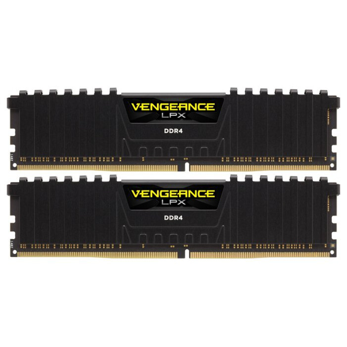 Mémoire vive 16GB DDR4 3200MHz Corsair Vengeance LPX (CMK16GX4M2E3200C16) (2x8GB KIT)