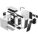 Datoru korpuss Fractal Design Meshify 2 Clear TG White (FD-C-MES2A-05)