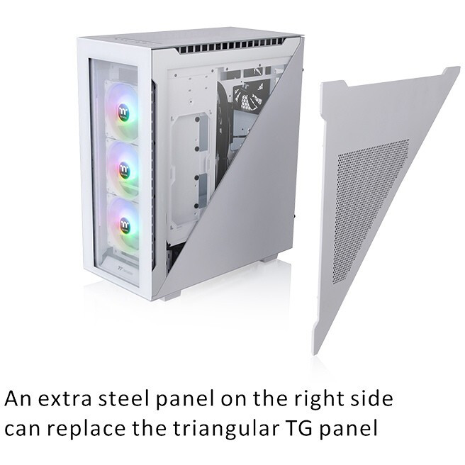 Boîtier Thermaltake Divider 500 TG ARGB Snow (CA-1T4-00M6WN-01) - photo 4