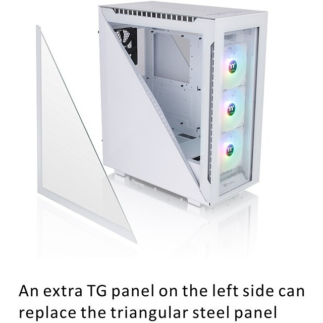 Boîtier Thermaltake Divider 500 TG ARGB Snow (CA-1T4-00M6WN-01) - photo 5