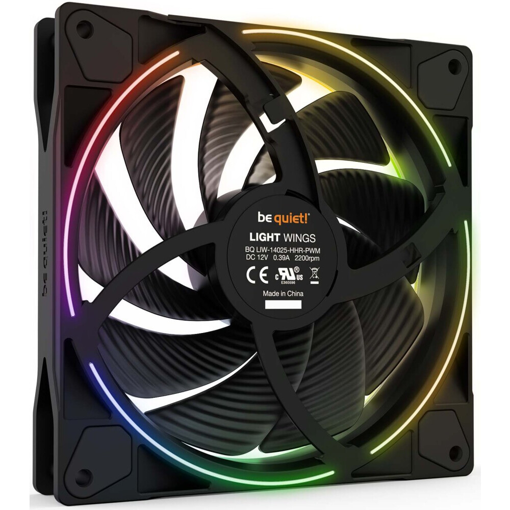 Ventilateur de boîtier Be Quiet Light Wings 140mm PWM High Speed - BL075