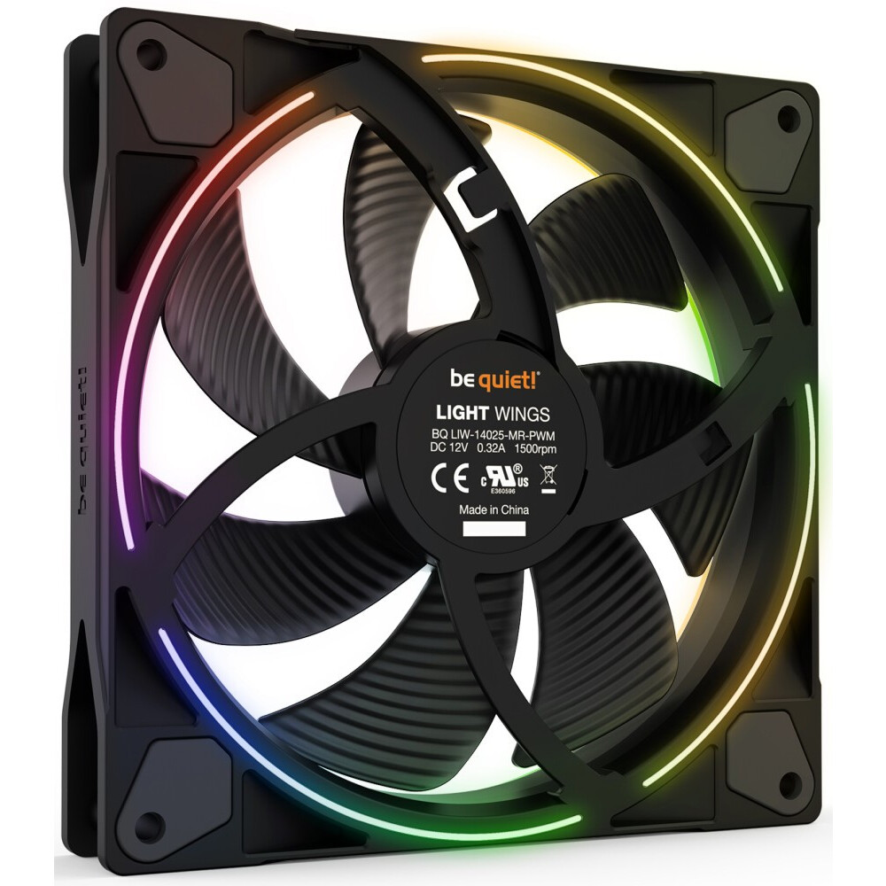 Ventilateur de boîtier Be Quiet Light Wings 140mm PWM - BL074