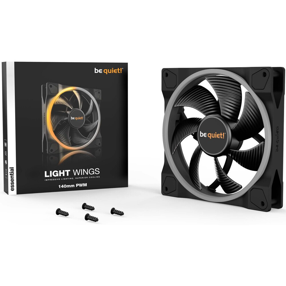 Ventilateur de boîtier Be Quiet Light Wings 140mm PWM - BL074 - photo 2
