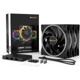 Ventilateur de boîtier Be Quiet Light Wings 140mm PWM High Speed, 3 pcs (BL079)