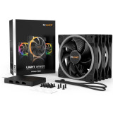 Ventilateur de boîtier Be Quiet Light Wings 140mm PWM (3 pcs) (BL078)