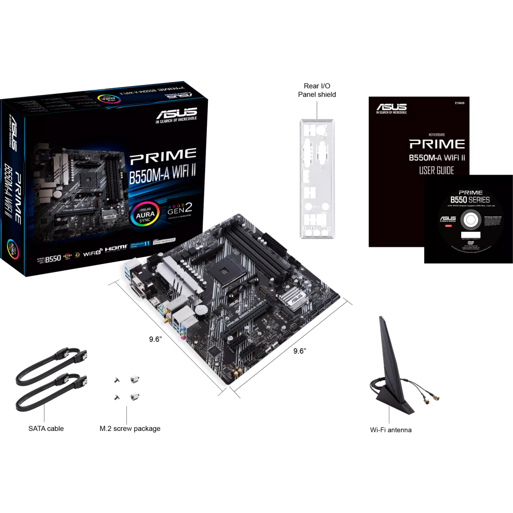 Carte mère ASUS PRIME B550M-A WIFI II - photo 6