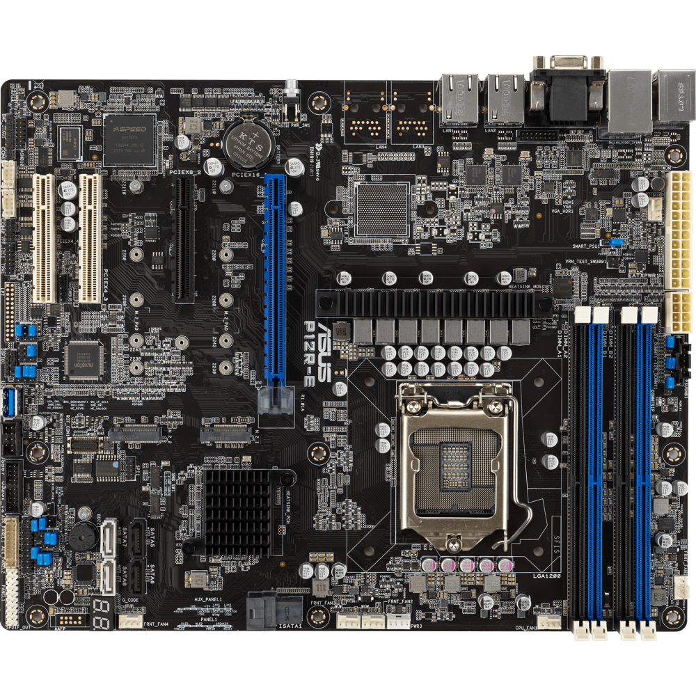 Carte mère de serveur ASUS P12R-E - 90SB0A90-M0UAY0