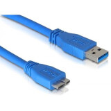 Kabelis USB 3.0 A (M) - microUSB 3.0 B (M), 0.5m, 5bites UC3002-005