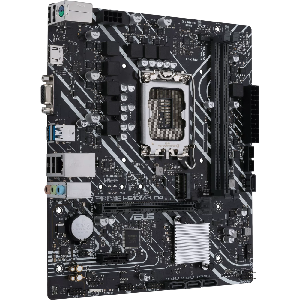 Carte mère ASUS PRIME H610M-K D4 - photo 2