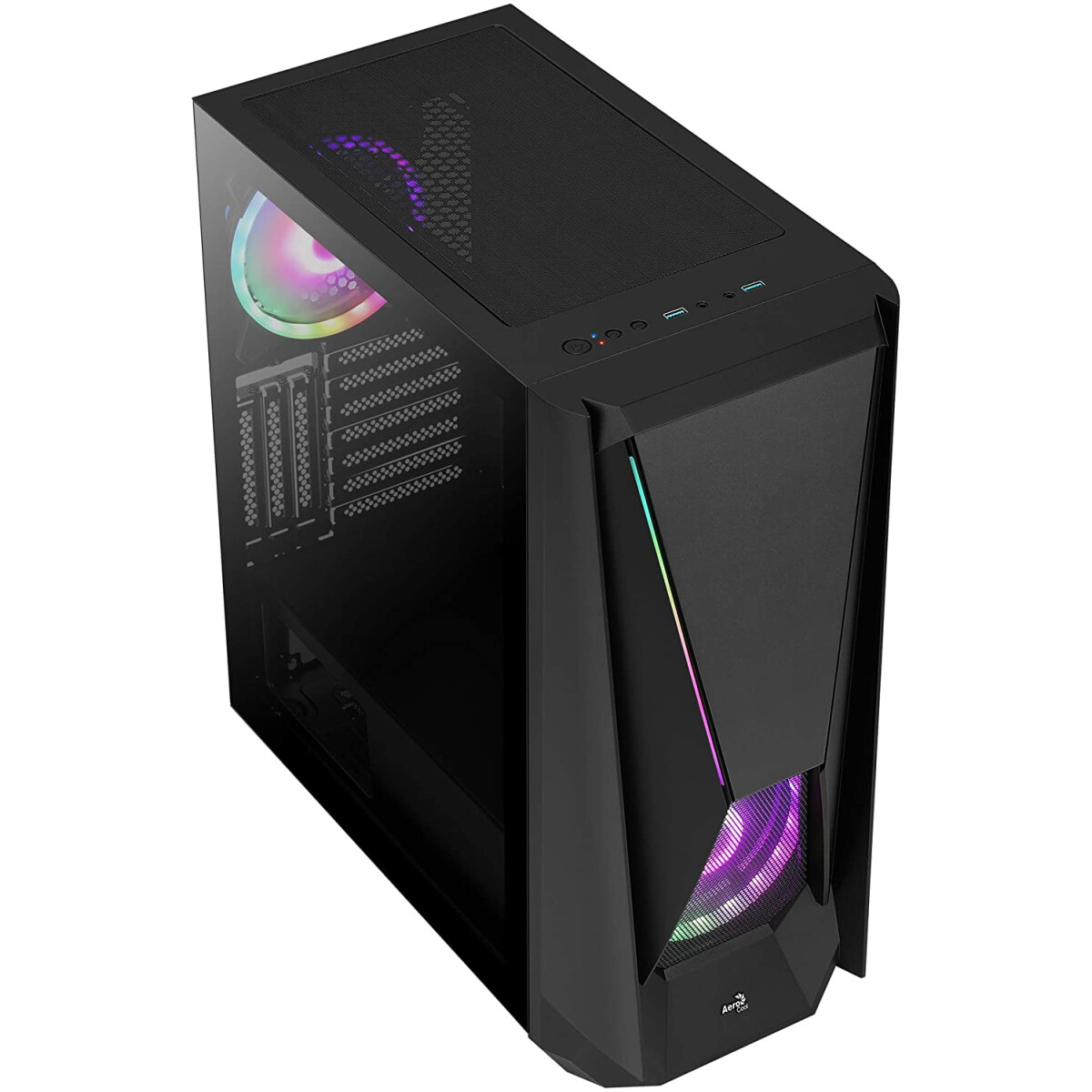 Boîtier AeroCool Visor-G-BK-v1 Black - EN55930/ACCM-PB22023.11 - photo 2