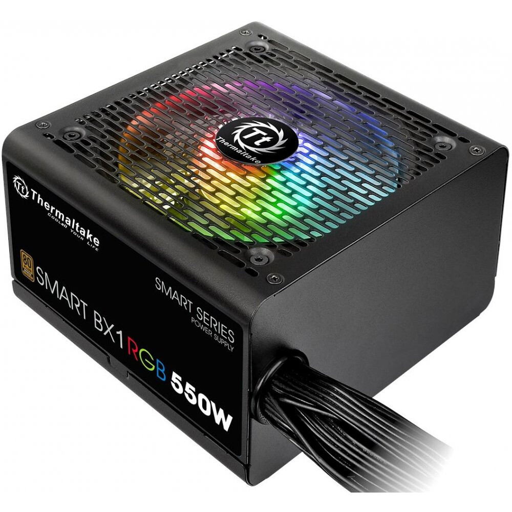 Barošanas bloks 550W Thermaltake Smart BX1 RGB (PS-SPR-0550NHSABE-1) - foto 2