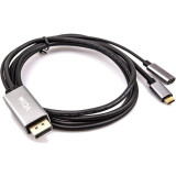 Kabelis USB Type-C - DisplayPort, 1.8m, VCOM CU422MCPD-1.8M