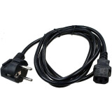 Barošanas kabelis GEMBIRD Schuko - IEC-320-C13, 3m (PC-186-VDE-3M)