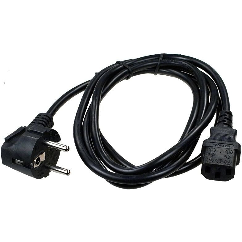 Barošanas kabelis GEMBIRD Schuko - IEC-320-C13, 3m (PC-186-VDE-3M)