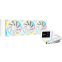 Système de refroidissement liquide DeepCool LM360 WH - R-LM360-WHDMMC-1