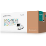 Système de refroidissement liquide DeepCool LM360 WH (R-LM360-WHDMMC-1)