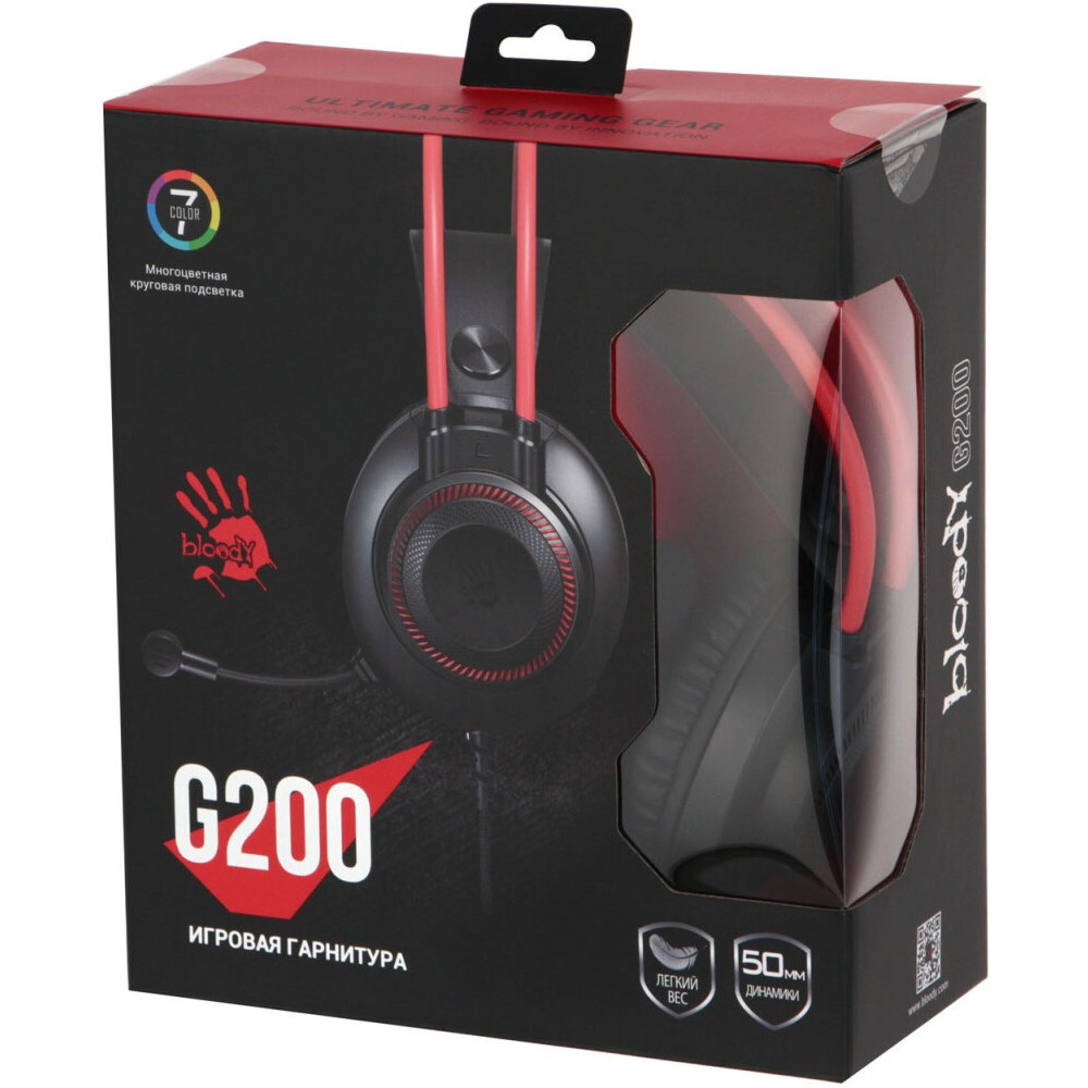 Casque Bloody G200 Black/Red - photo 5