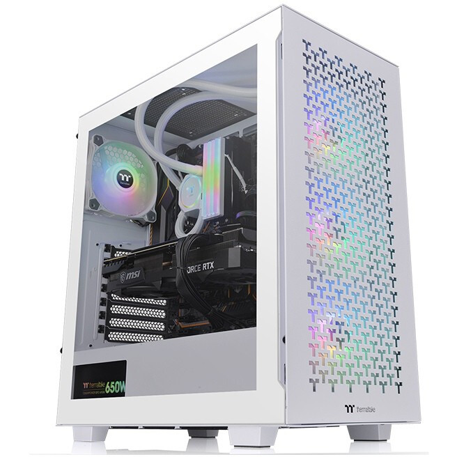Boîtier Thermaltake V350 TG ARGB Air White (CA-1S3-00M6WN-03)