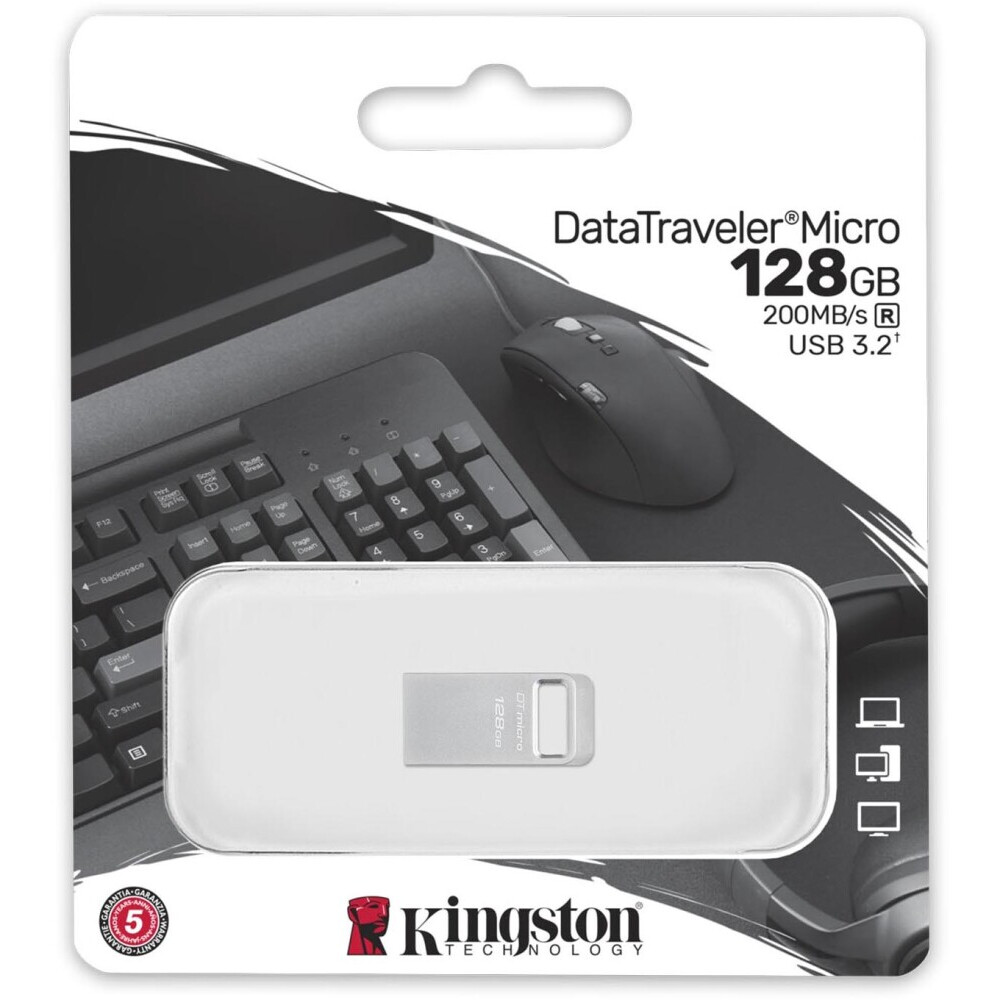 clé USB flash 128GB Kingston DataTraveler Micro G2 (DTMC3G2/128GB) - photo 3