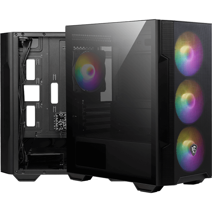 Boîtier MSI MAG FORGE M100R Black - MAG FORGE M100R BK - photo 2