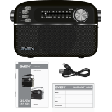 Récepteur radio Sven SRP-505 Black (SV-020446)