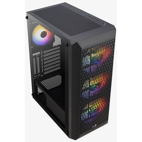 Boîtier AeroCool Beam Black - EN71744/Beam-G-BK-V2 - photo 2