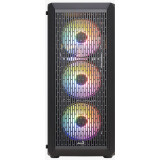 Boîtier AeroCool Beam Black (EN71744/Beam-G-BK-V2)