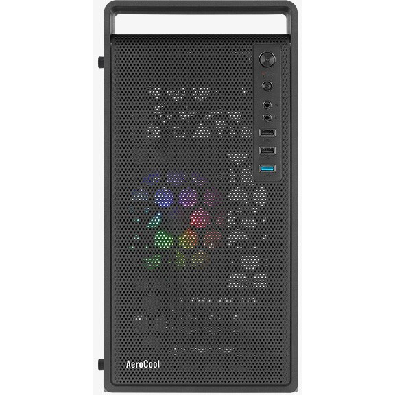 Boîtier AeroCool CS-109-G-BK-v1 Black - EN72376 - photo 2
