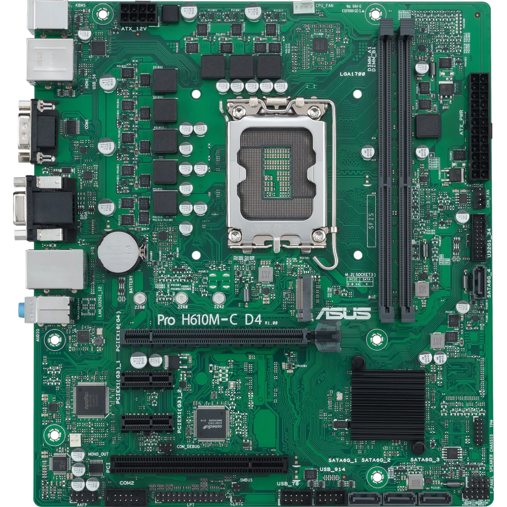 Carte mère ASUS PRO H610M-C D4-CSM