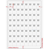 Uzlīmes Hyperline WMBL-25x33-A4L-WH