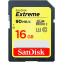 Atmiņas kartes 16Gb SD SanDisk Extreme (SDSDXNE-016G-GNCIN)