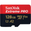 Carte mémoire 128GB MicroSD SanDisk Extreme Pro + SD adapter (SDSQXCD-128G-GN6MA)