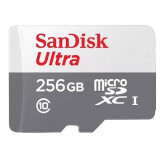 Carte mémoire 256GB MicroSD SanDisk Ultra (SDSQUNR-256G-GN3MN)