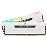 Mémoire vive 32GB DDR4 3200MHz Corsair Vengeance RGB Pro SL (CMH32GX4M2E3200C16W) (2x16GB KIT)