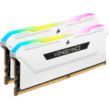 Mémoire vive 32GB DDR4 3200MHz Corsair Vengeance RGB Pro SL (CMH32GX4M2E3200C16W) (2x16GB KIT)