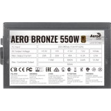 Barošanas bloks 550W AeroCool Aero Bronze