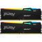Mémoire vive 64GB DDR5 5600MHz Kingston Fury Beast RGB (KF556C40BBAK2-64) (2x32GB KIT)