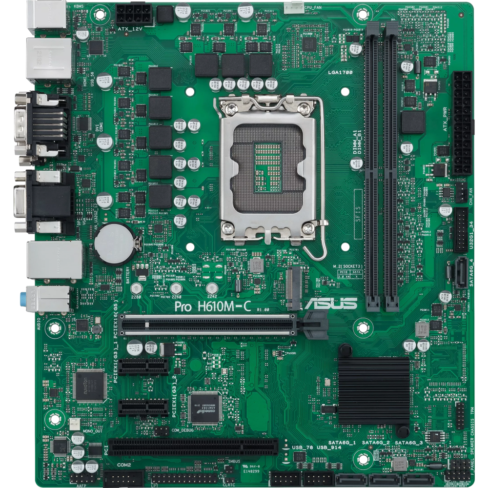 Carte mère ASUS PRO H610M-C-CSM