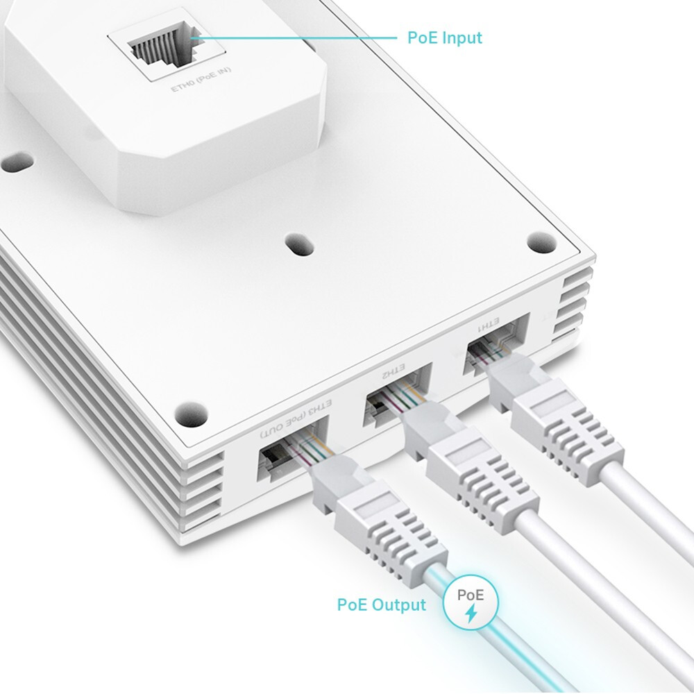 Point d'accès Wi-Fi TP-Link EAP655-Wall - photo 4