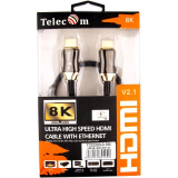 Kabelis HDMI - HDMI, 0.5m, Telecom TCG300-0.5M