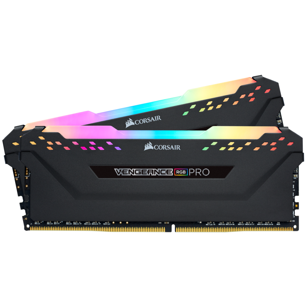 Mémoire vive 32GB DDR4 3200MHz Corsair Vengeance RGB PRO (CMW32GX4M2E3200C16) (2x16GB KIT) - photo 3