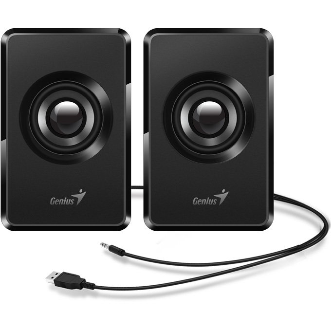 enceintes Genius SP-U125 Black - 31730042400