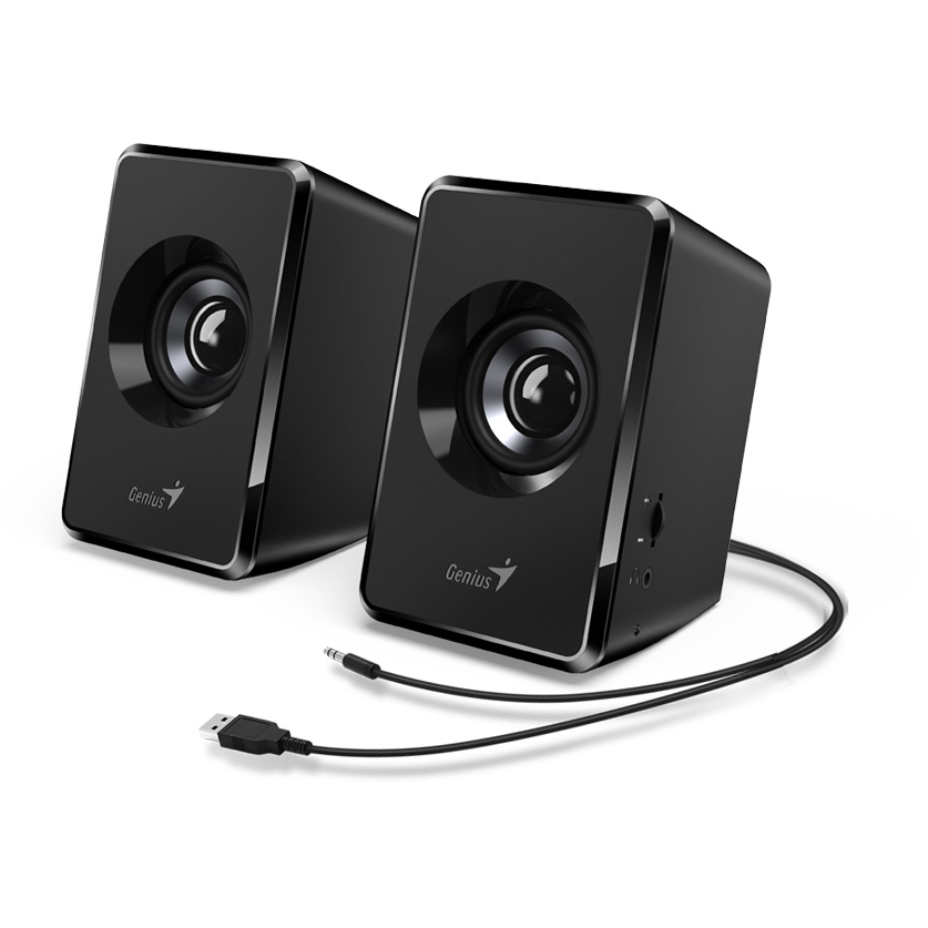 enceintes Genius SP-U125 Black - 31730042400 - photo 2