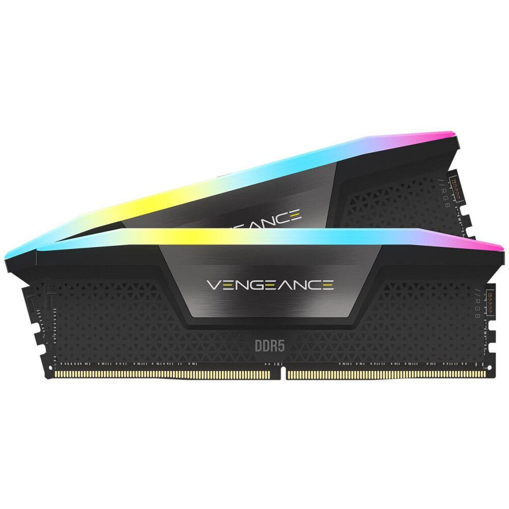 Mémoire vive 32GB DDR5 5200MHz Corsair Vengeance RGB (CMH32GX5M2B5200C40) (2x16GB KIT)